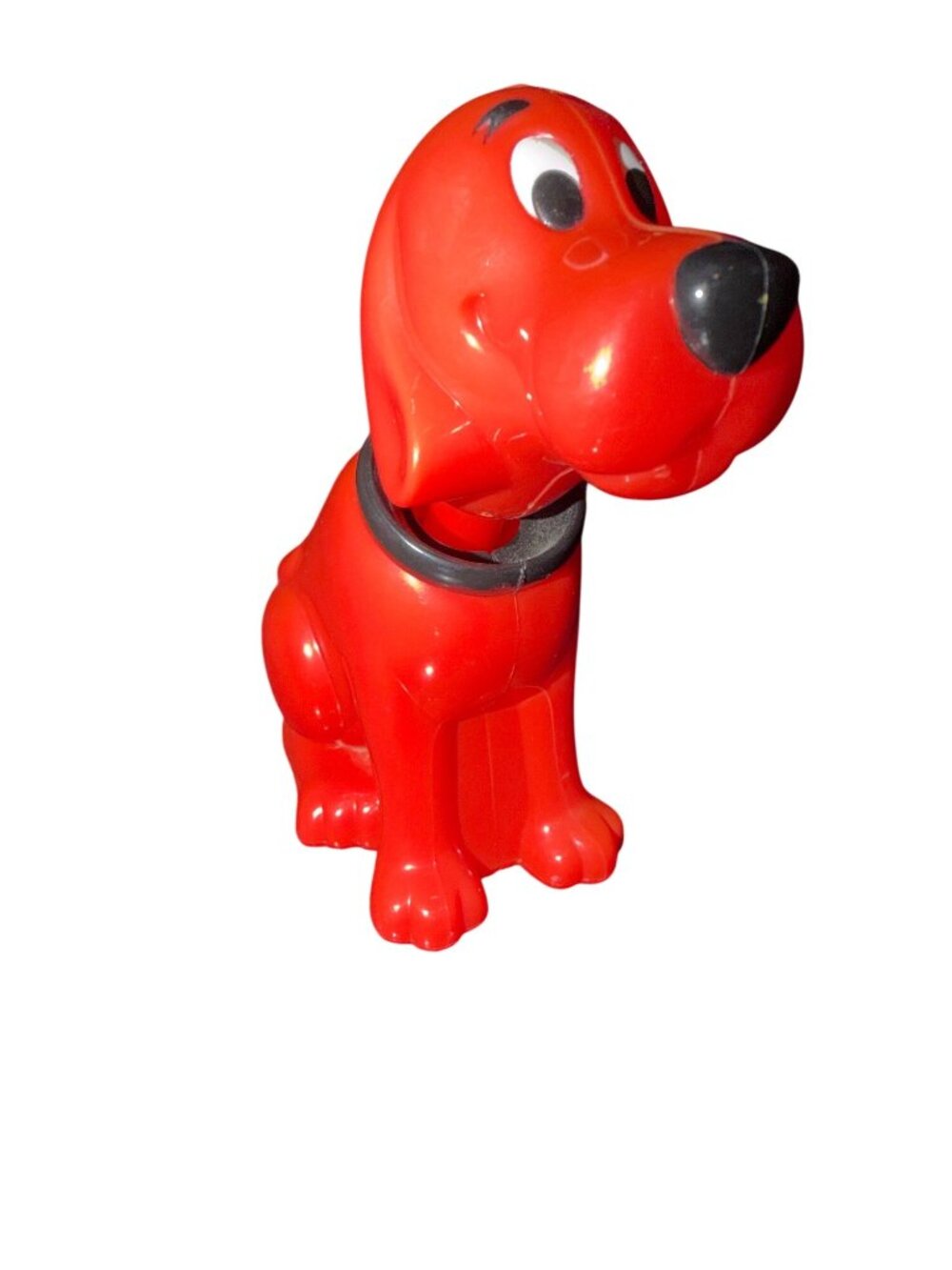 Vintage Scholastic Clifford Big Red Dog Bobblehead Figurine Cake Topper 2005 4"